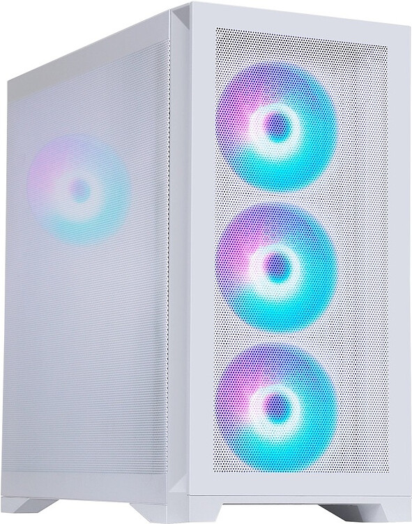 Корпус HAFF Glory Mini Air mATX без БП White