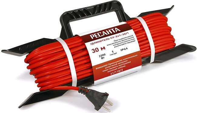 Удлинитель Ресанта СУ-2х1-30/1 (61/118/3)