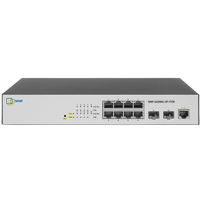 Коммутатор SNR SNR-S2200G-8T-POE