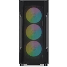 Корпус Sama S40 BK ATX без БП черный (S40-BKAPA4X1-GL)