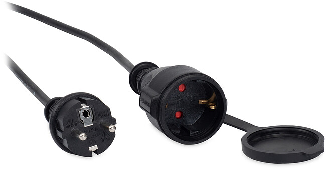 Удлинитель Starwind ST-PS1.20/FRB-16 черный