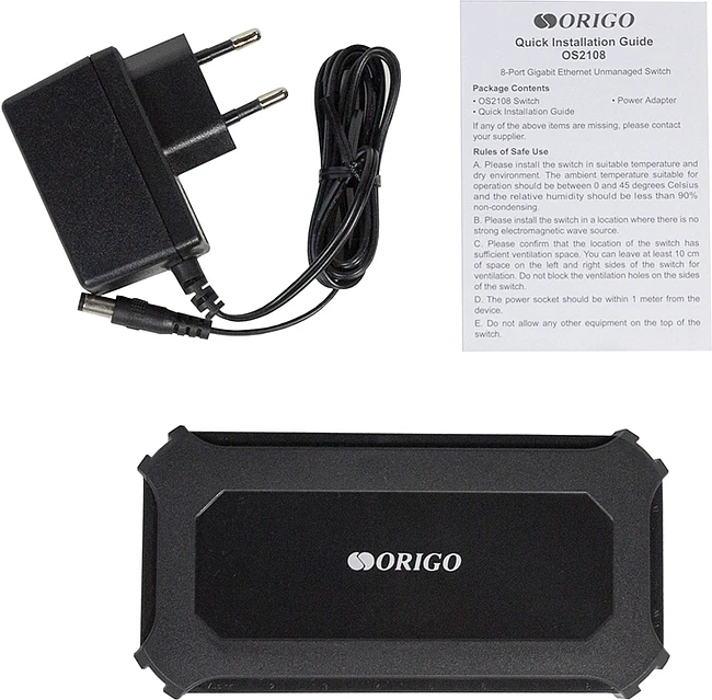 Коммутатор Origo OS2108/A1A