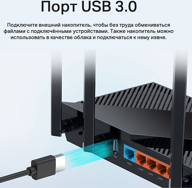 Беспроводной маршрутизатор TP-Link Archer AX55
