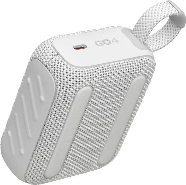 Беспроводная колонка JBL Go 4 White (JBLGO4WHT)