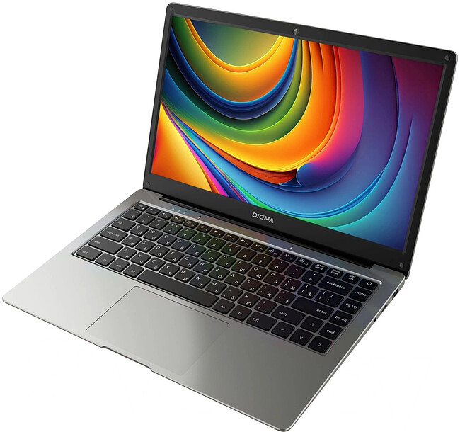 Ноутбук Digma EVE P4850 8/256Gb Dark Grey (DN14N5-8CXW01)