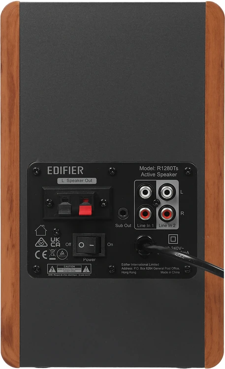 Акустика Edifier R1280Ts светлое дерево/черный