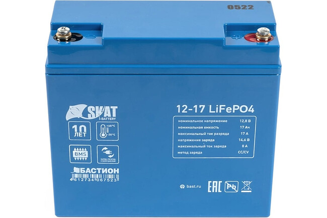 Аккумулятор для ИБП Бастион Skat i-Battery 12-12 LiFePo4 (646)