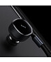 Автомобильное зарядное Baseus Enjoyment Retractable 2-in-1+C 33W Black (C00035500111-00)