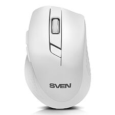 Мышь Sven RX-425W USB белый (SV-014469)