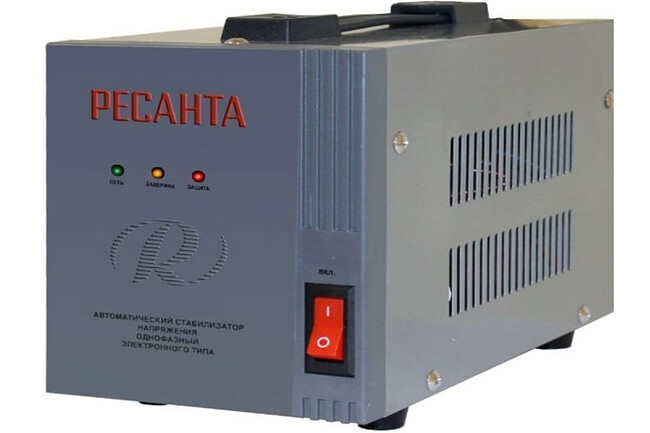 Стабилизатор напряжения Ресанта АСН-1000Д/1-Ц (63/6/38)
