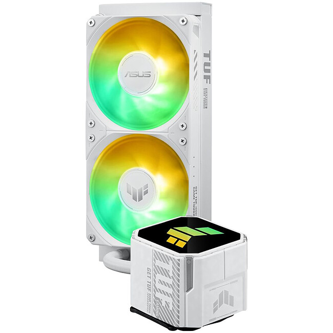 Cистема жидкостного охлаждения для процессора Asus TUF Gaming LC III 240 ARGB White (90RC01J2-B0EAY0)