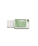 USB Flash-накопитель Netac UA31 128GB белый/зеленый (NT03UA31N-128G-32GN)
