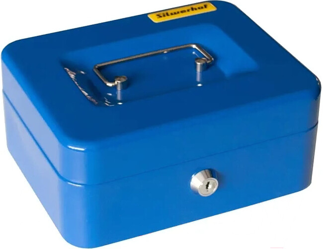 Ящик для денег Silwerhof 90x200x160 синий Ящик для денег Silwerhof 90x200x160 синий