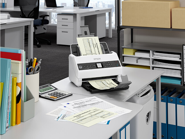 Сканер Epson WorkForce DS-730N (B11B259401)