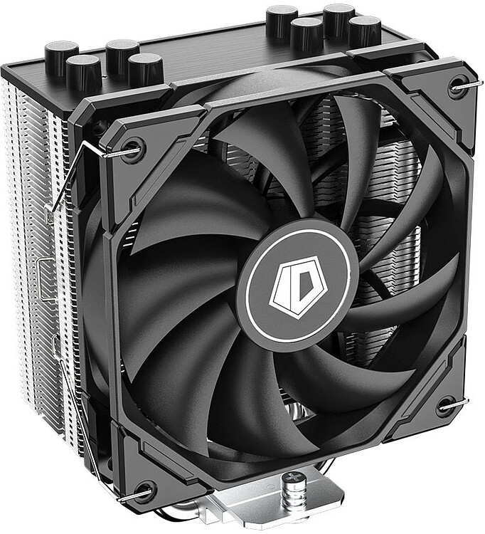 Кулер для процессора ID-Cooling SE-224-XTS серебристый/черный Bulk