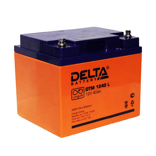 Аккумулятор для ИБП Delta DTM 1240L