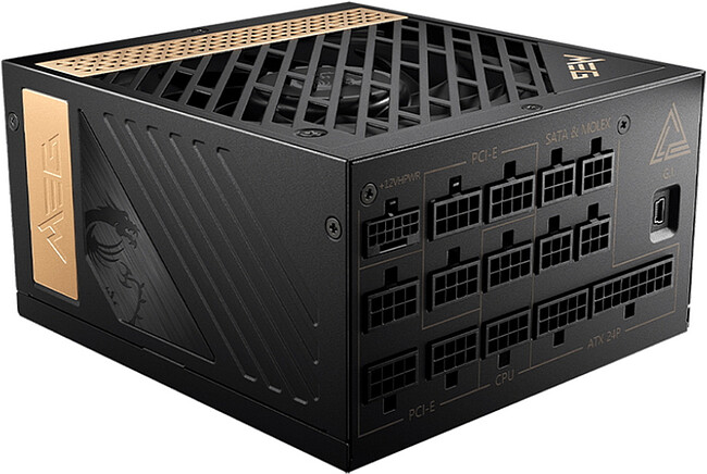 Блок питания MSI MEG Ai1300P PCIE5 1300W (306-7ZP4A11-CE0) Блок питания MSI MEG Ai1300P PCIE5 1300W (306-7ZP4A11-CE0)