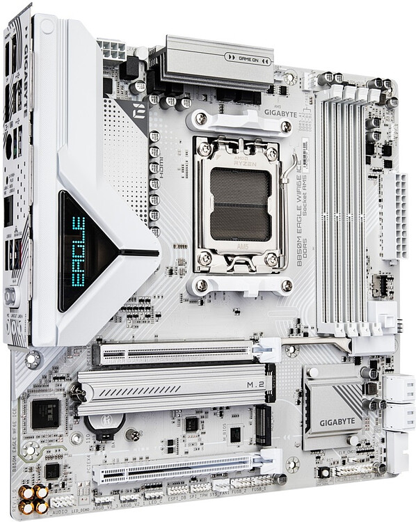 Материнская плата Gigabyte B850M Eagle WIFI6E Ice (rev. 1.0)