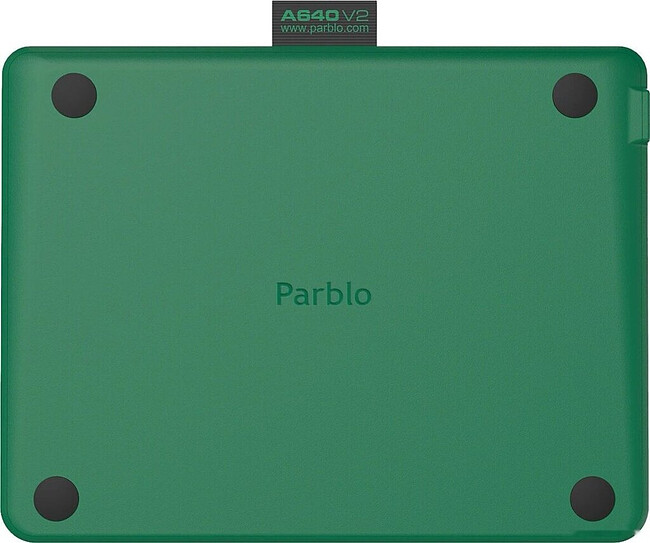Графический планшет Parblo A640 V2 зеленый