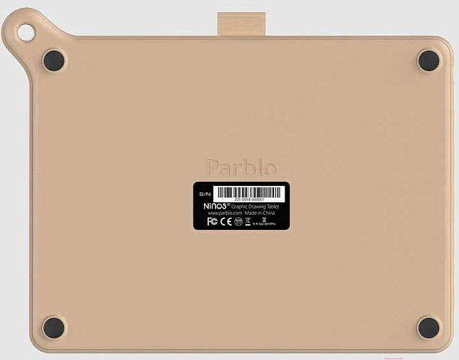 Графический планшет Parblo Ninos S Pink