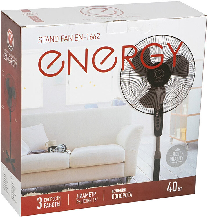 Вентилятор Energy EN-1662 черный (9364)