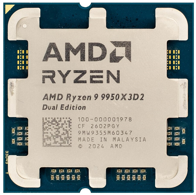 Процессор AMD Ryzen 9 9950X3D2 (Oem) (100-000001978) Процессор AMD Ryzen 9 9950X3D2 (Oem) (100-000001978)