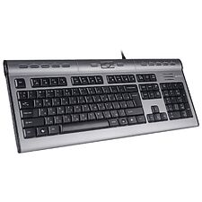 Клавиатура A4Tech KLS-7MUU серебристый