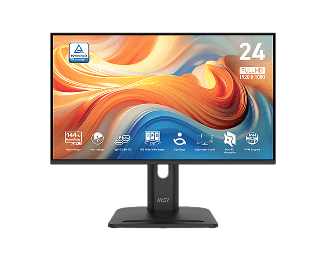 Монитор MSI Pro MP245PHG E14 Black (9S6-3PE69M-014)