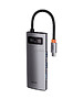 USB-хаб Baseus Metal Gleam Gray (CAHUB-CX0G)