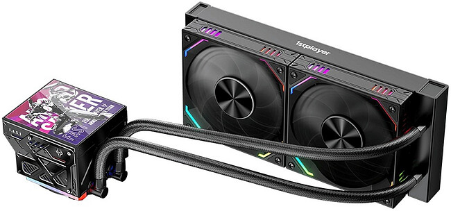 Система жидкостного охлаждения для процессора 1stPlayer FT-240 Black (FT-240-BK)