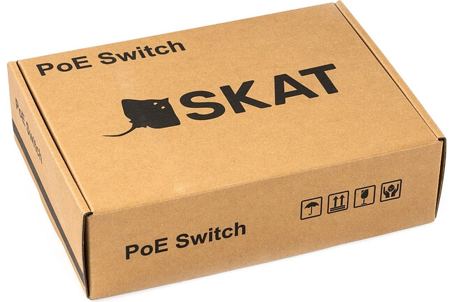 Коммутатор Бастион SKAT PoE-4E-1G-1S (4084)