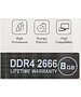 Оперативная память AGI 8GB DDR4 DIMM PC4-21300 Bulk (AGI266608UD138)