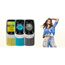 Мобильный телефон Nokia 3210 4G TA-1618 DS Grunge Black (1GF025CPA2C01)