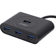 USB-хаб Ugreen CR113-20290 Black (20290)