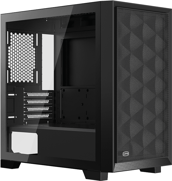 Корпус PCCooler C3D310 BK ARGB без БП (C3D310-BKP2-GL)