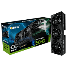 Видеокарта Palit GeForce RTX5080 Infinity 3 OC 16Gb GDDR7 (NE75080U19T2-GB2035S)