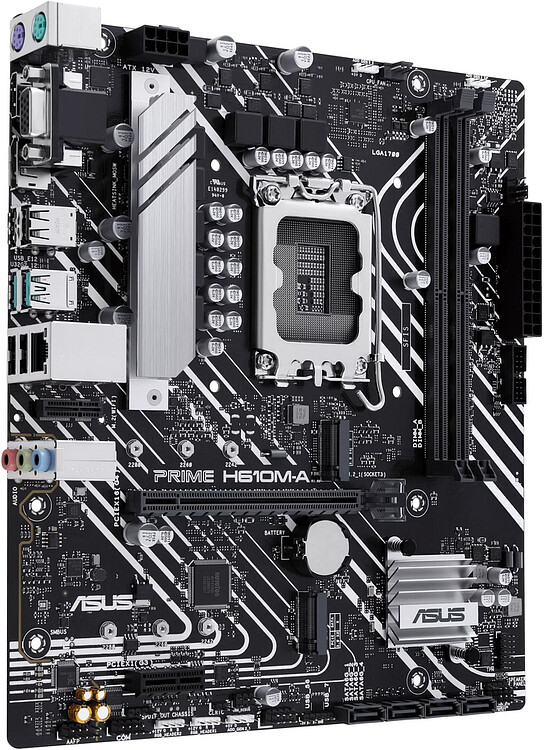 Материнская плата ASUS Prime H610M-E-CSM (90MB1G10-M0EAYC)