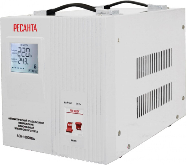 Стабилизатор напряжения Ресанта АСН-10000БА (63/6/40)