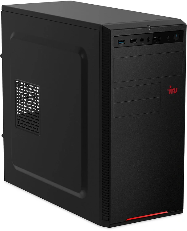 Компьютер iRU Planio 310H6SEV черный (2109280)