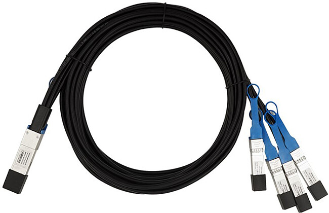 Кабель прямого подключения Lr-Link QSFP28-4XSFP28-DAC-5m