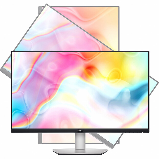 Монитор Dell S2722QC черный