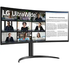 Монитор LG UltraWide 34WR55QK-B черный