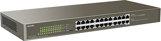 Коммутатор Tenda TEG1124P-24-250W