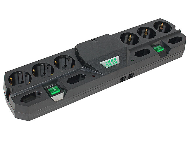 Сетевой фильтр Most TRG 5 м 10 розеток коробка черный