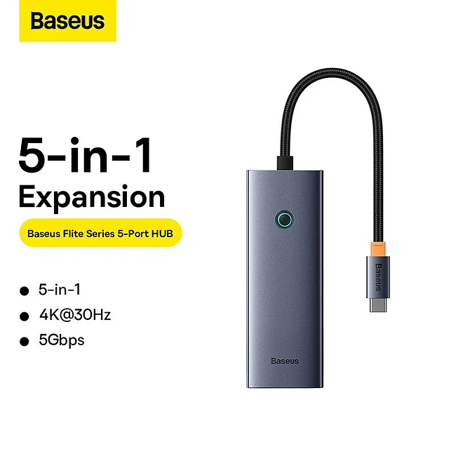 Док-станция Baseus BS-OH110 Space Grey (B00052809813-00)