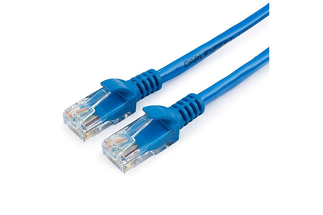 Патч-корд UTP Cablexpert PP12-3M/B синий