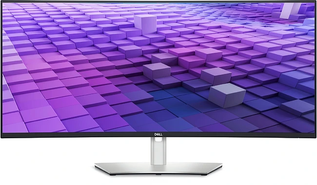 Монитор Dell UltraSharp U3824DW серебристый/черный
