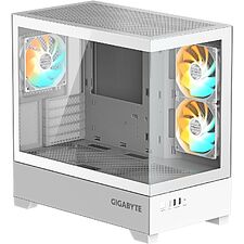 Корпус Gigabyte C201 Panoramic Ice mATX без БП (GB-C201PI)