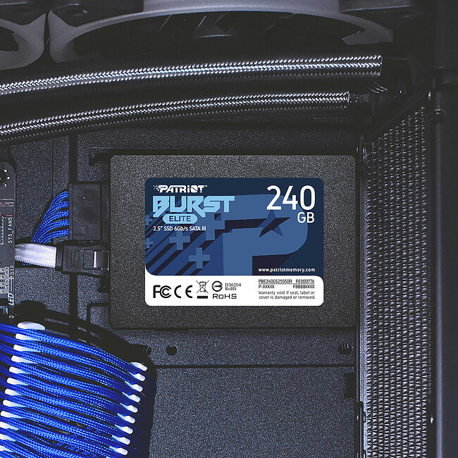 SSD диск Patriot 240GB PBE240GS25SSDR