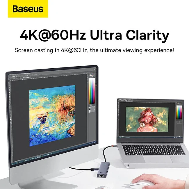 Док-станция Baseus UltraJoy BS-OH112 Space Grey (B00052805813-00)